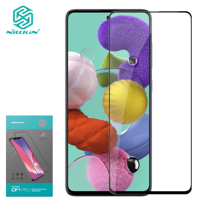 Nillkin стекло для samsung Galaxy A51 CP + Pro Полное Закаленное протектор экрана Анти взрыв