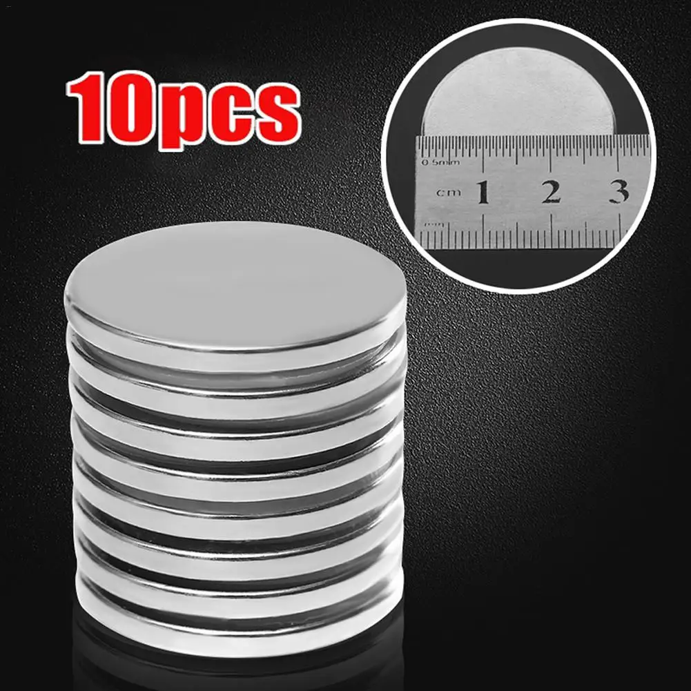 

10PCS 30x3MM N52 Round Block Super Strong Neodymium Magnets Rare Earth Permanent Magnet Small Magnets Fridge Craft Dropshipping