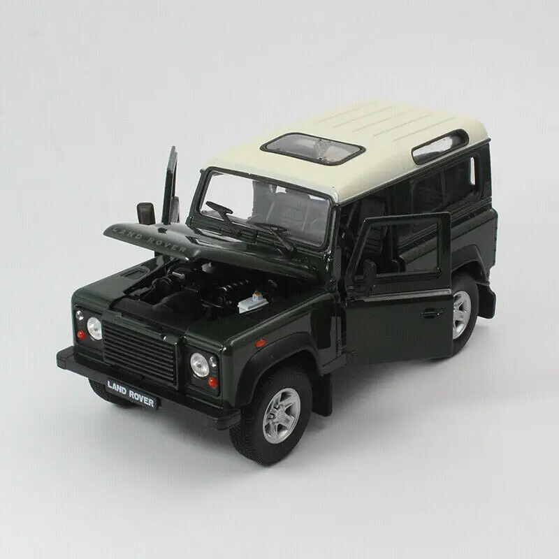 Welly 1:24 Land Rover Defender литая зеленая Автомобильная фара в коробке|Наземный транспорт| |