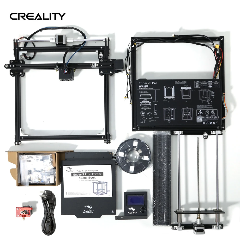 3D принтер Creality ender 5 Pro комплект для сборки с обновленной бесшумной материнской