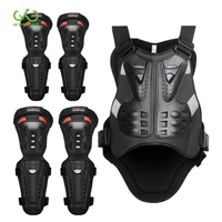 wosawe adult mtb motocross armor suit back guard protective vest jacket snowboard sports elbow kneepad off road motorcycle armor