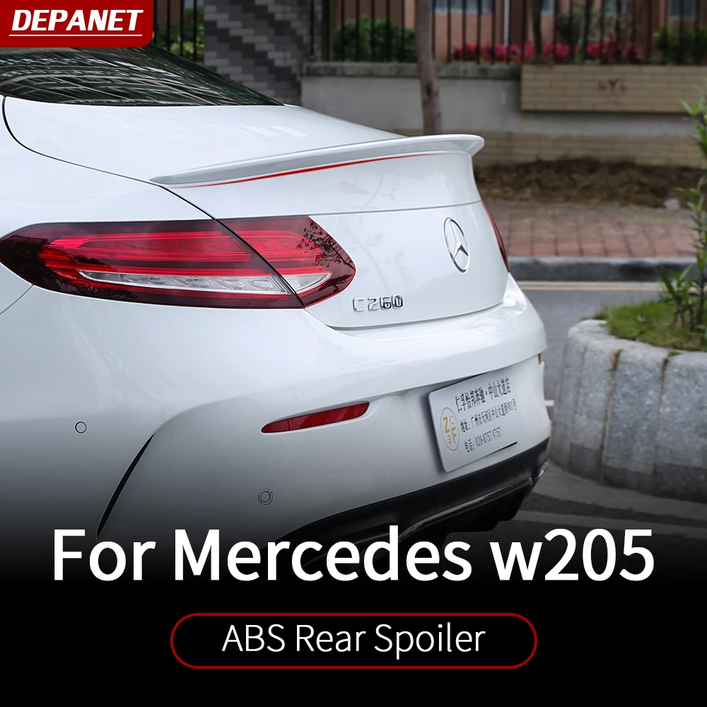 Спойлер из АБС пластика для Mercedes w205 amg купе/Внутренняя отделка c63 mercedes c class
