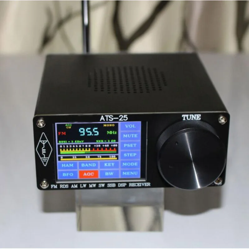 SI4732 все диапазонные радио FM AM (MW и SW) SSB (LSB USB) с 2 4-дюймовым сенсорным экраном D5-001 |