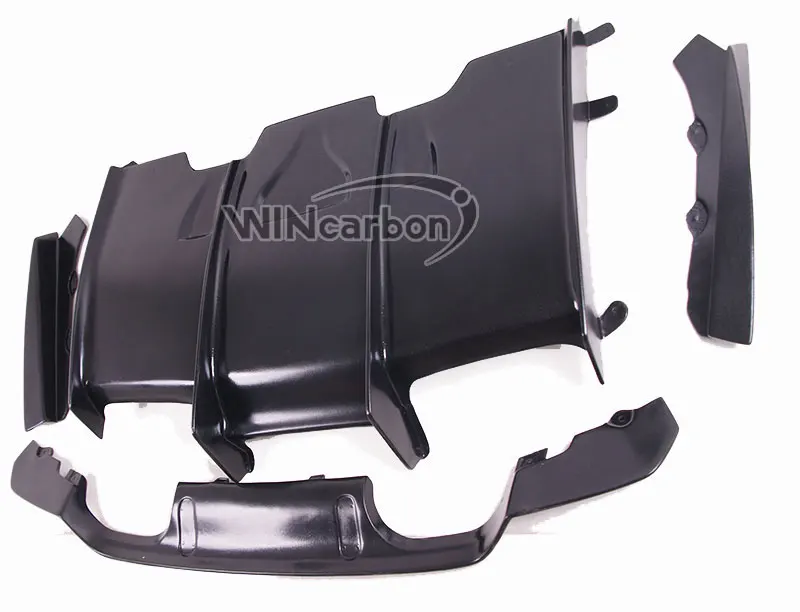 Окрашенный задний диффузор для губ PSM 4 шт. в комплекте F82 M4 F80 M3 2015UP|Обвесы| |