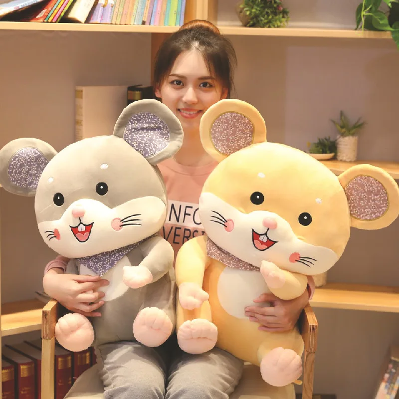 Мягкий благоприятный крыса плюшевые игрушки Мультяшные рюкзаки в виде 3D