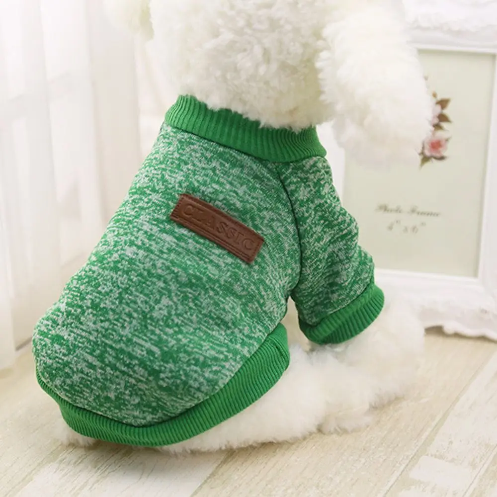 Свитер для собаки одежда маленьких и больших собак теплое пальто щенков на осень