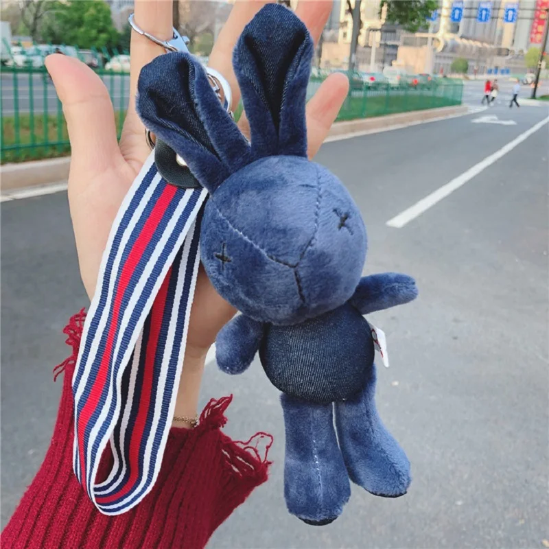 2020 креативный ковбойский брелок с кроликом для девочек ручной ремешок сумка