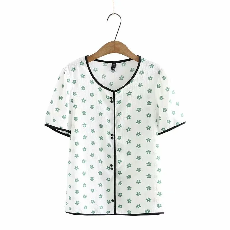 

Женский Повседневный укороченный топ с цветочным принтом