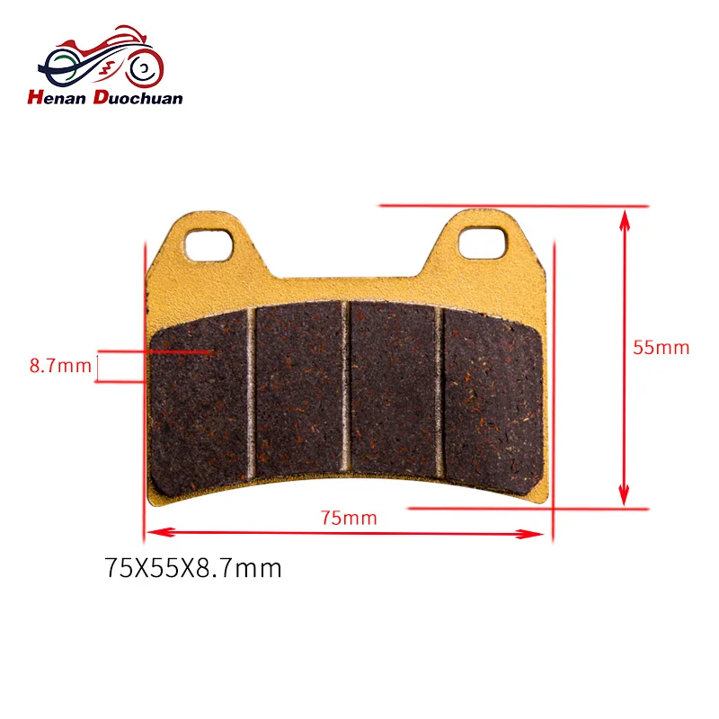 Передние тормозные колодки для мотоцикла Урал кросс с коляской Ranger волк Solo BMW G650