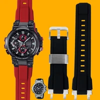 men%e2%80%98s watch accessories band replacement for casio mtg b1000 g1000 rubber silicone pin buckle bracelet