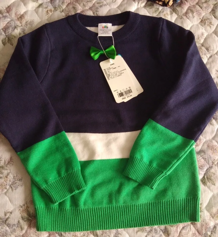 Свитера для мальчиков на осень 2020 с круглым вырезом и длинными рукавами|Свитера| |