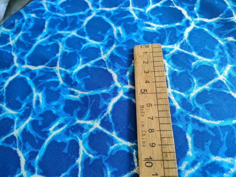 Спрей Акварельная текстура Обычная 100% хлопчатобумажная ткань для рукоделия