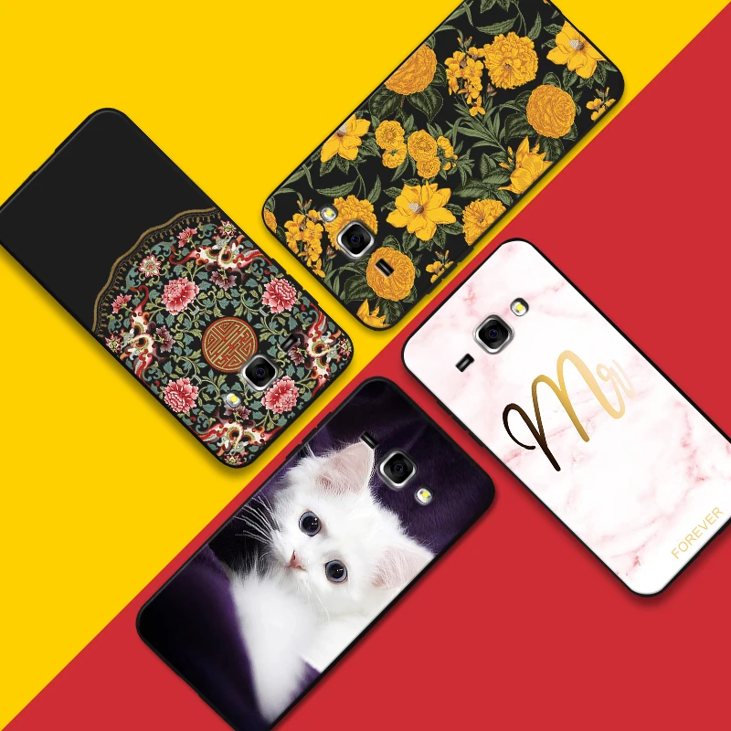 Мягкий ТПУ гелевый Чехол для J1 2015 2016 2017 матовый чехол телефона J310 задняя крышка