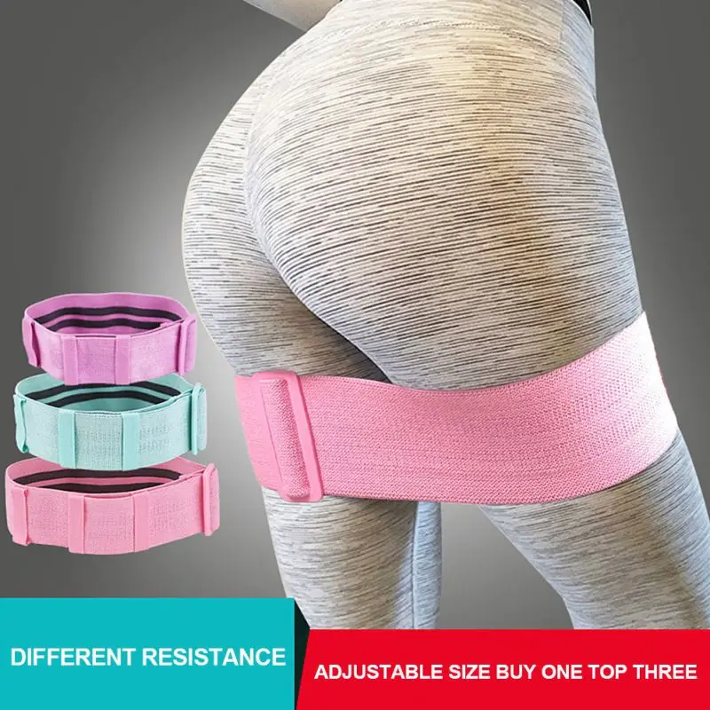

Elasticity Resistance Band Yoga Good Booty Band Hip Circle Loop Non-slip Resistance Band