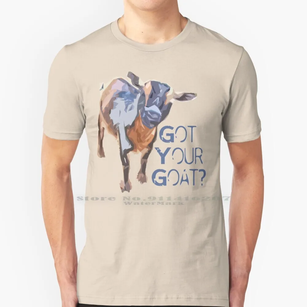 Футболка с надписью Got Your Goat 100% чистый хлопок коза животные ферма козы пигми