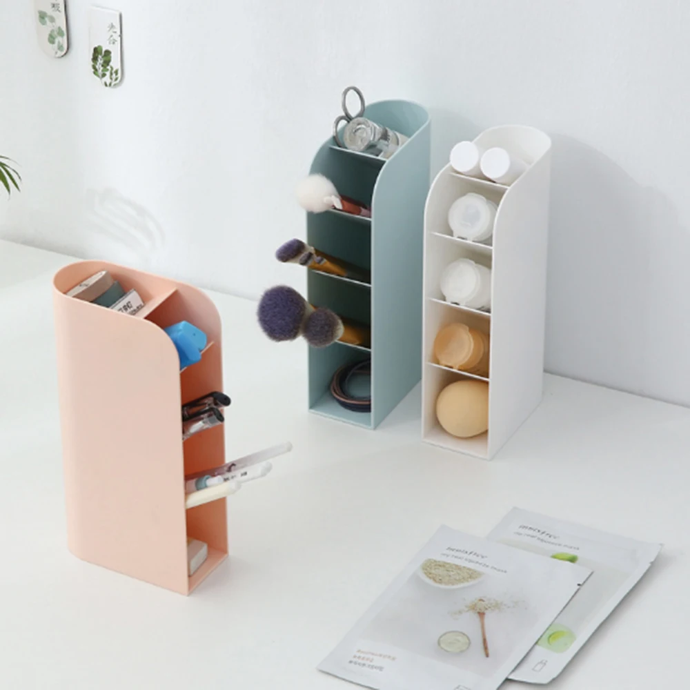 

Vertical Storage Box Pencil Pen Brushes Cosmetics Tool Holder Organizer Case Convenient Storage And Transport Of Cosmetic Tools