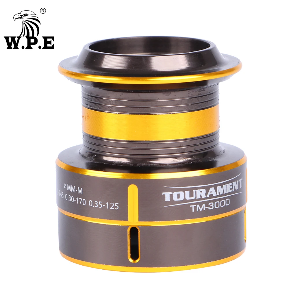 WPE TM Spinning Fishing Reel 10+1 Ball Bearings with Max Drag Power 8 KG 5.1:1 3000 4000 5000 6000 Carp | Спорт и развлечения