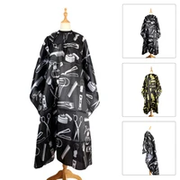 haircut cape salon hairdressing shawl barbers cape kids adult apron cloth for hair cutting gown waterproof yellowwhite