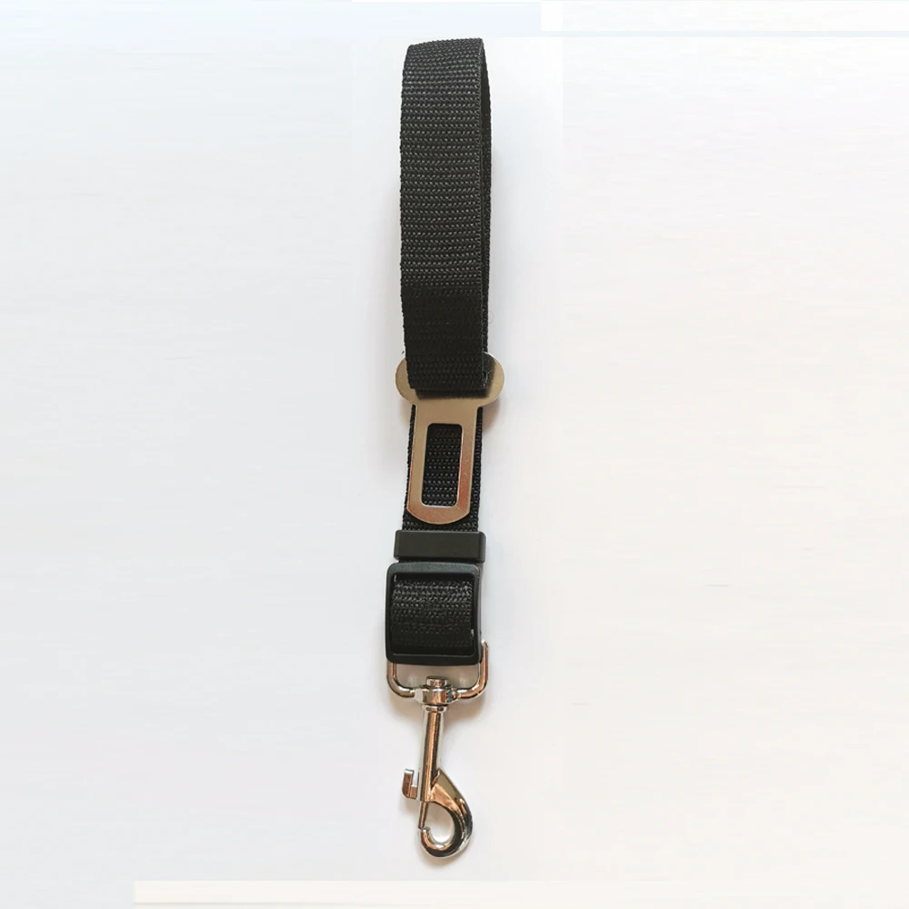 Black Vehicle Car Pet Dog Seat Belt Puppy Car Seatbelt Harness Lead Clip Pet Dog Supplies Safety Lever Auto Traction Products - Цвет: Black