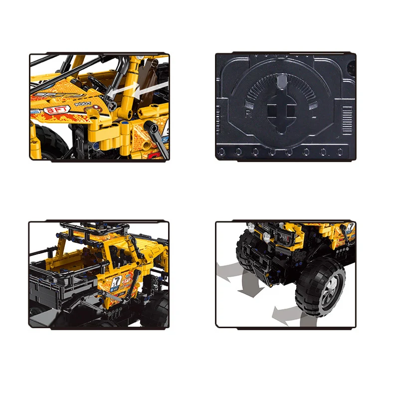 700pcs+ Building Blocks Suv Car USB Power Wheels Assemblys Toys Brick Remote Control for Children | Игрушки и хобби