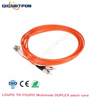 lc ftth fiber optic patch cord lcupc fcupc mm dx 2 0mm g652d fiber optic patch cord multimode fiber optic patch cord fiber