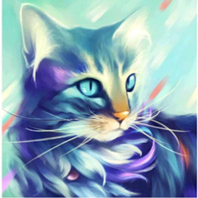 Настенная мозаика животное кошка собака с тигром для домашнего декора подарок 3D