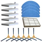 Основной фильтр + боковая щетка + ткань для швабры + фильтр для робота-пылесоса ABIR X6 X5 Сменные аксессуары Запчасти