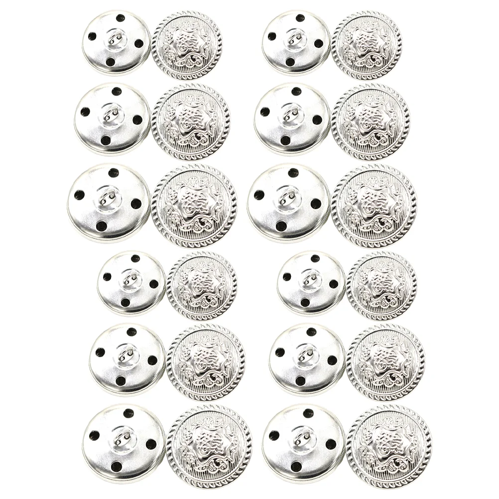 

30pcs All-match Buttons Retro Style Buttons Copper Buttons Coat Buttons
