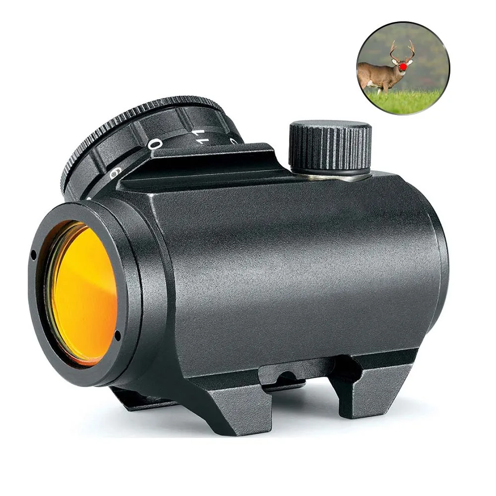Оптический Коллиматорный прицел для охоты с красной точкой 1x25 - купить по