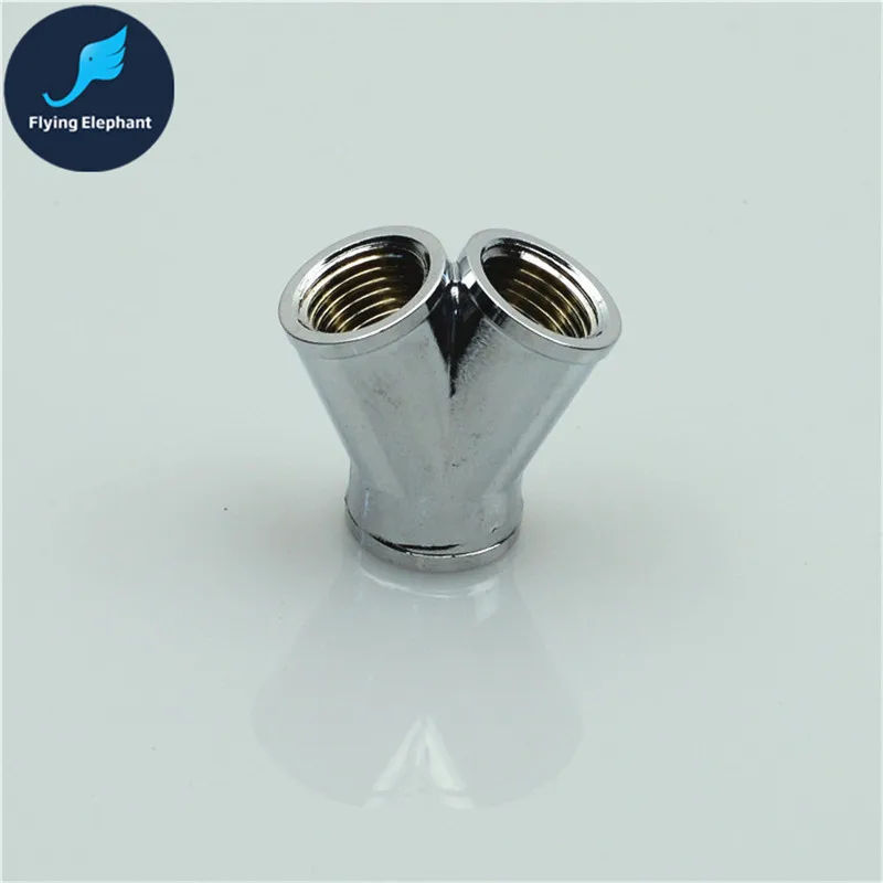 Y образный сплиттер 3 сторонний женский резьбовой соединитель G1/4 фитинг водяного