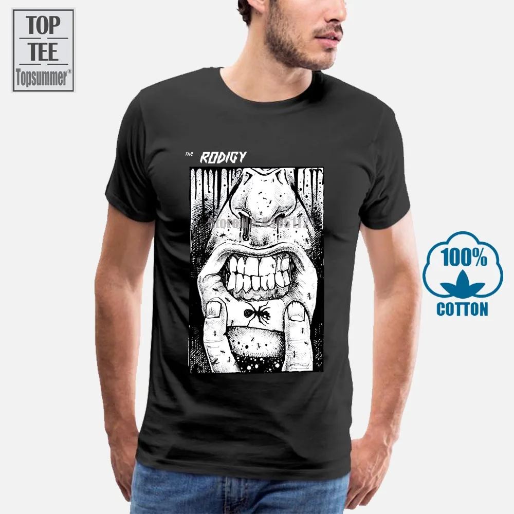 

The Prodigy Fat Lip Hardcore Techno Dance Industrial Band New White T Shirt Printed T Shirts Short Sleeve Hipster Tee