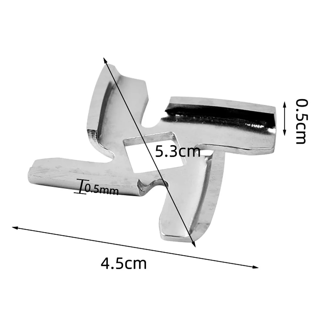 1pcs Meat Grinder Knife Spare Parts for Moulinex HV6 Kitchen Appliance Mincer Blade