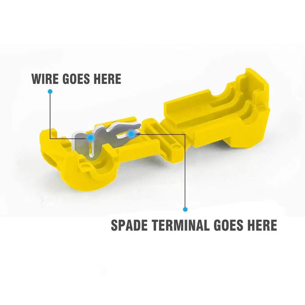 360 шт. Т-образные разъемы для проводов электрические быстрые соединения краны с