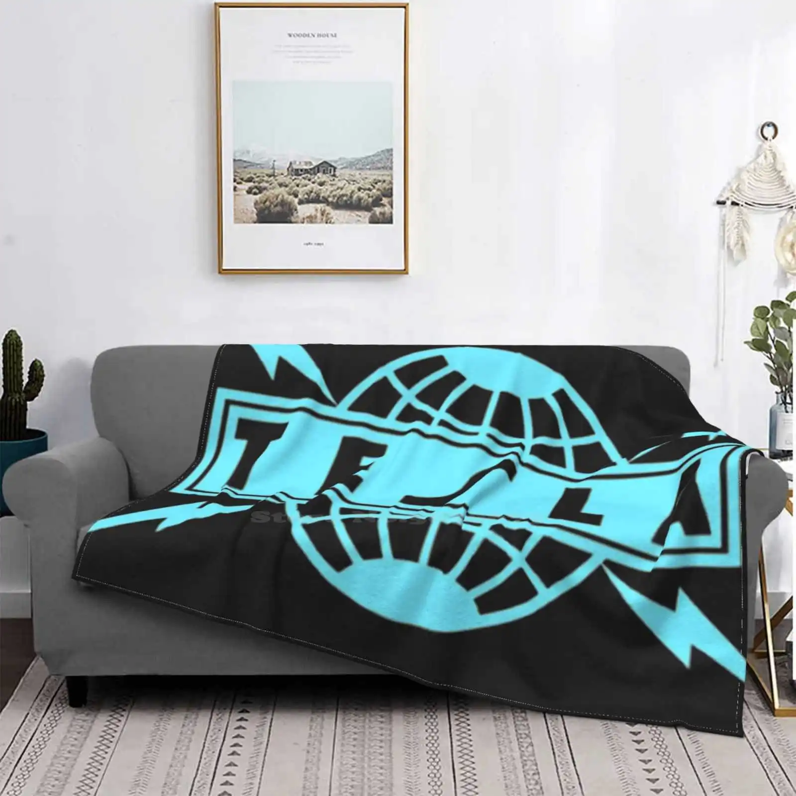 

Tesla Viii Super Warm Soft Blankets Throw On Sofa/Bed/Travel Tesla Tesla Band Tesla Band Tour Band Tesla Band Logo Tesla Band