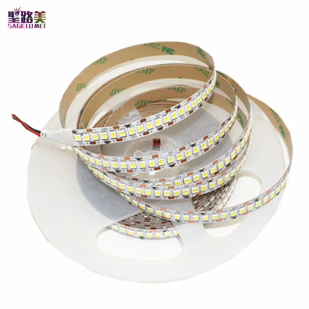 12 В постоянного тока SMD 2835 Светодиодная лента 1200 LED s чип гибсветильник