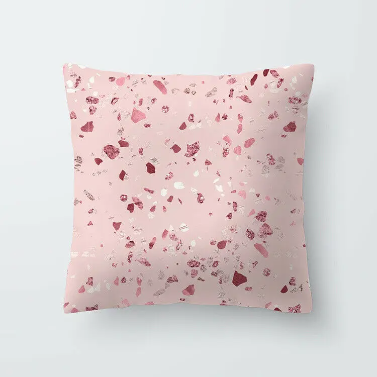 2019 Фирменная Новинка чехол для подушки из полиэстера Обложка розового золота