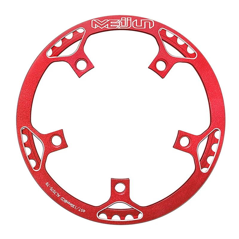 

MEIJUN Bicycle Chain Ring Ultralight 130BCD 45T Alloy Chainring Folding Bike Chainwheel Bike Parts