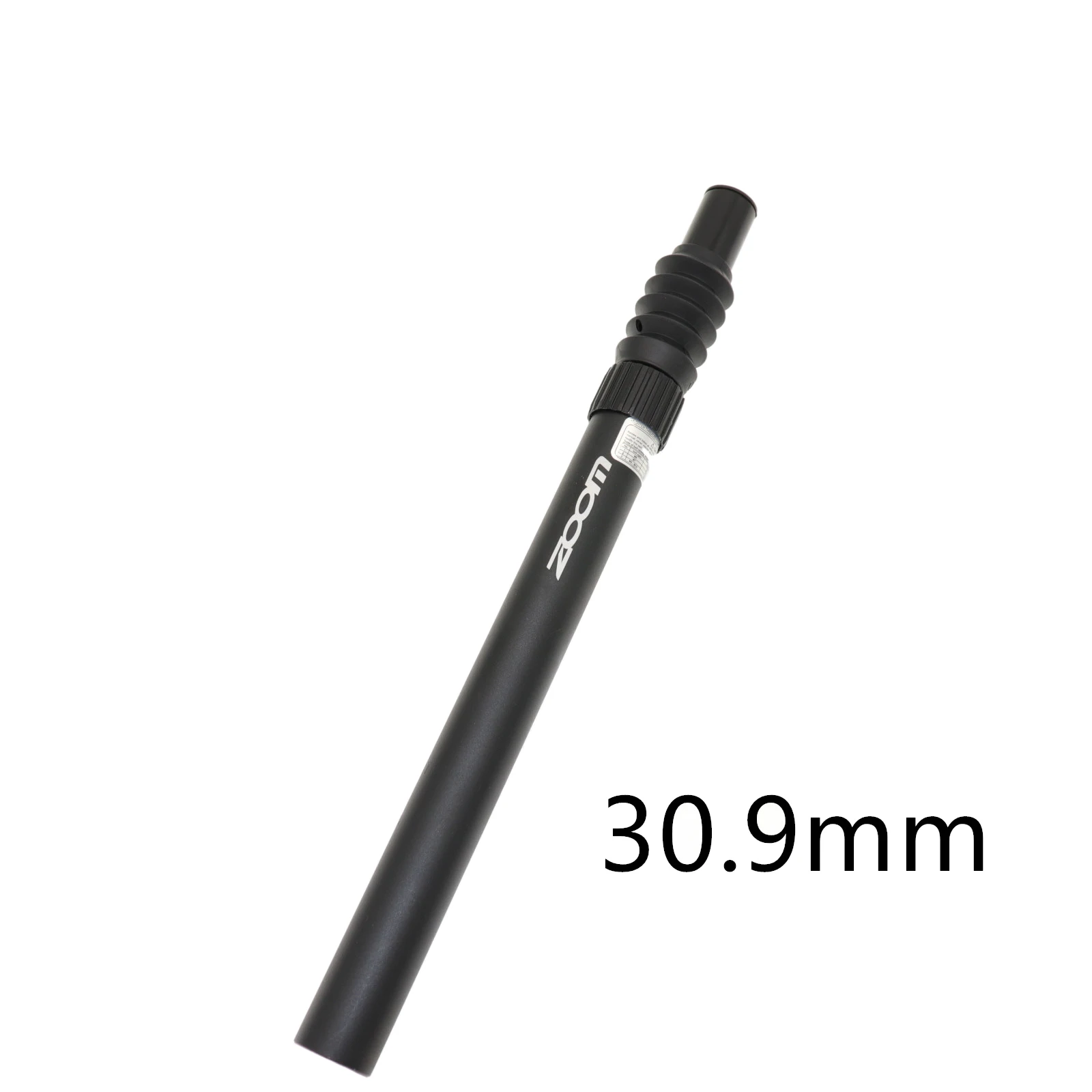 30.9MM black Зум шок Absober Подседельный штырь для Безголовый 25,4 27,2 28,6 30,9 31,6 350 мм демпфирования MTB дорожный велосипед на подседельную трубу рамы без головы подседельный штырь - Цвет: 30.9MM black