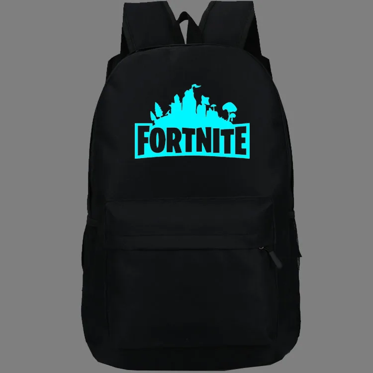 Светящийся рюкзак Fortnite для мужчин и женщин, школьный ранец для взрослых, вместительная сумка Fortnites