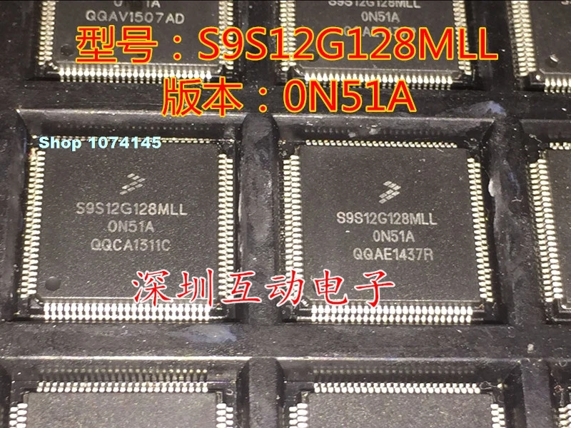 

S9S12G128MLL 0N51A MC9S12G128CLL QFP100