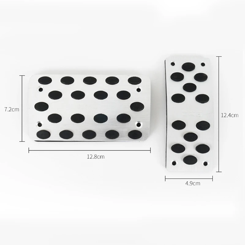 

Universal Car Pedals, Stainless Steel Pedals, Car Safety, Auto Gas Brake Pedals, Pads, Vehicle Interior Parts