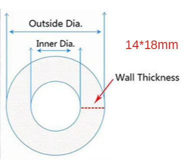 

3/5/10 метров прозрачная Пищевая силиконовая трубка 2 4 6 8 10 12 16 20 мм гибкий садовый резиновый аквариумный шланг Мягкая трубка