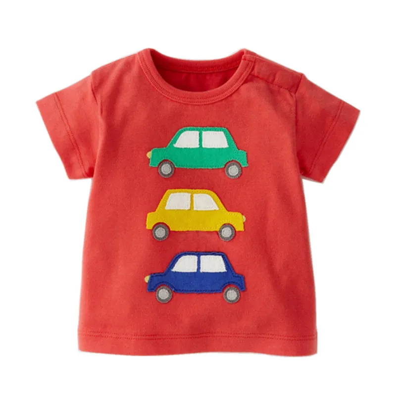 Модная летняя хлопковая Футболка с круглым вырезом и коротким рукавом для