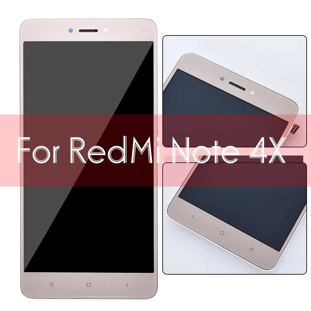 5," ЖК-дисплей для XIAOMI Redmi Note 4X ЖК-дисплей с сенсорным экраном рамка для XIAOMI Redmi Note 4X дисплей Snapdragon 625 Global