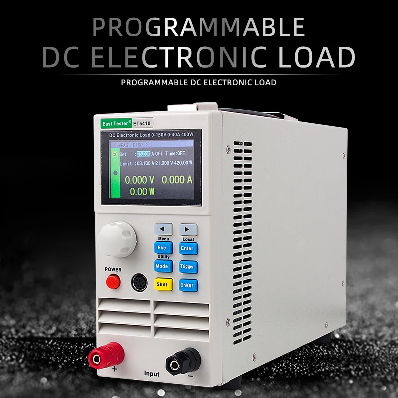 ET5410 150V 40A 400W заряженные профессиональные программируемый источник постоянного тока электрической нагрузки цифровой Управление нагрузочный модуль постоянного тока Load электронный Батарея Тестер нагрузки