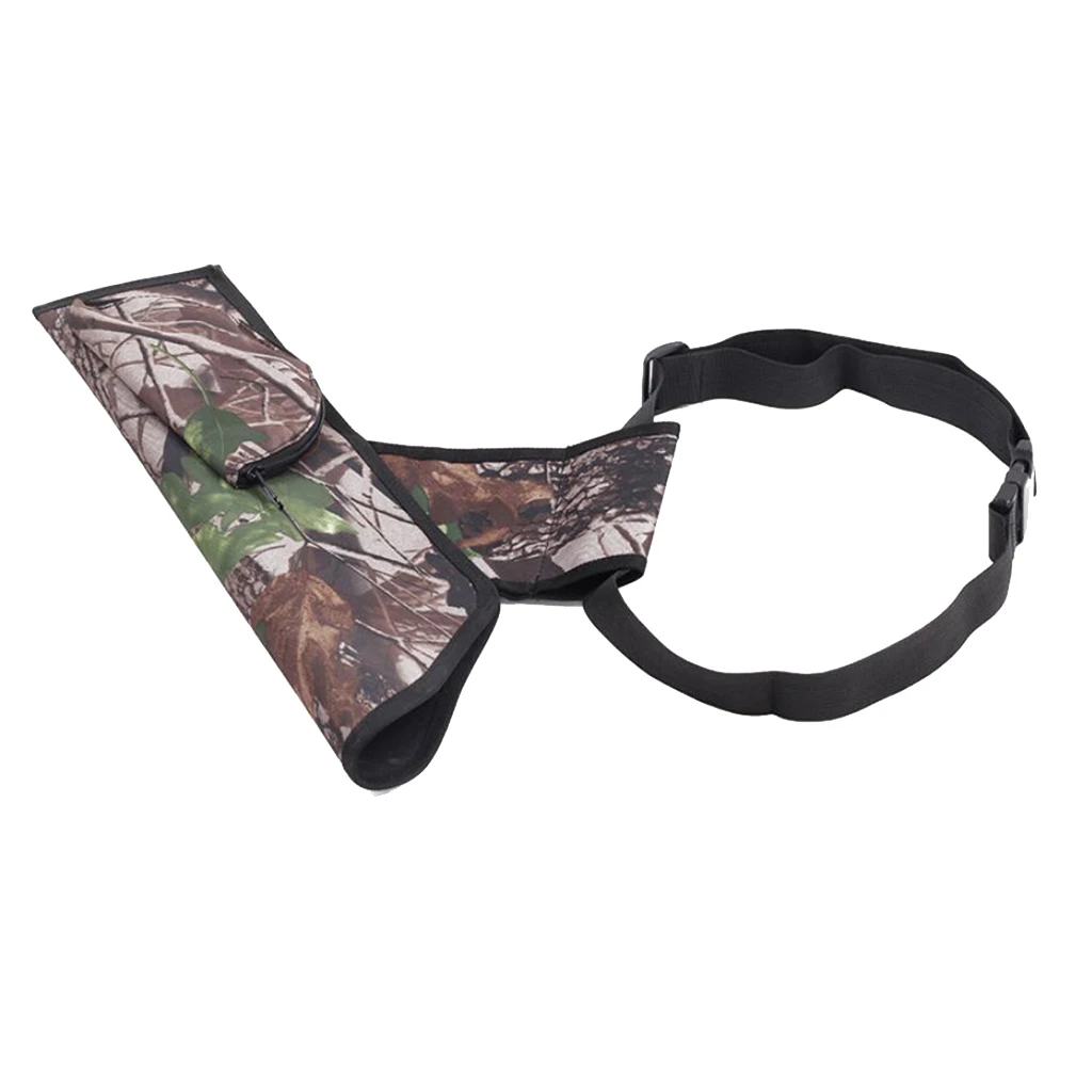 Износостойкий холщовый охотничий кверр для стрельбы из лука с плечевым ремнем