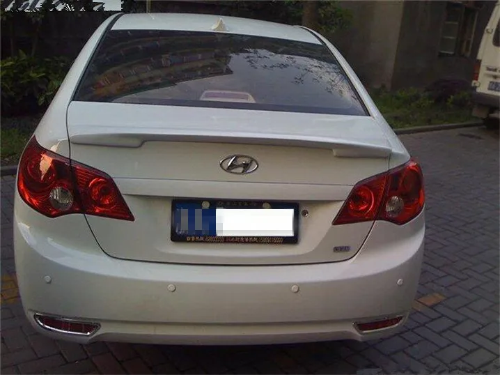 Спойлер для Hyundai Elantra заднее крыло автомобиля из АБС материала задний спойлер