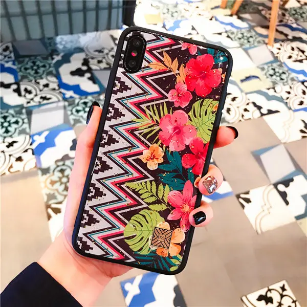D33 Мраморный чехол для телефона с золотой фольгой для iPhone 11 Pro XS Max XR X 7 8 6 6s Plus, мягкий силиконовый чехол с блестками для iPhone X - Цвет: D33