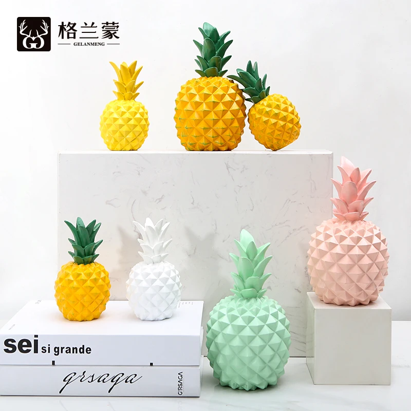 Креативная Копилка в виде ананаса скандинавский депозитный ящик искусство сейф