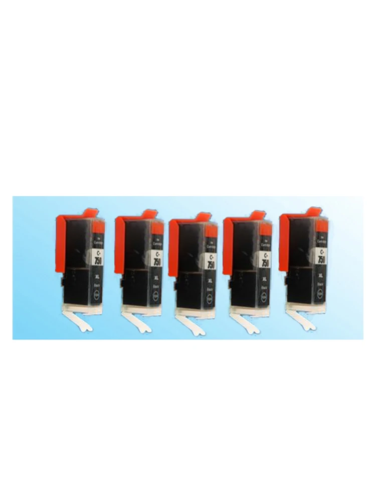 5BK для PGI750 PGI750BK PGI-750 PGI 750 CLI 751 совместимые чернильные картриджи PIXMA MG5470/MG6370/MG6470 |